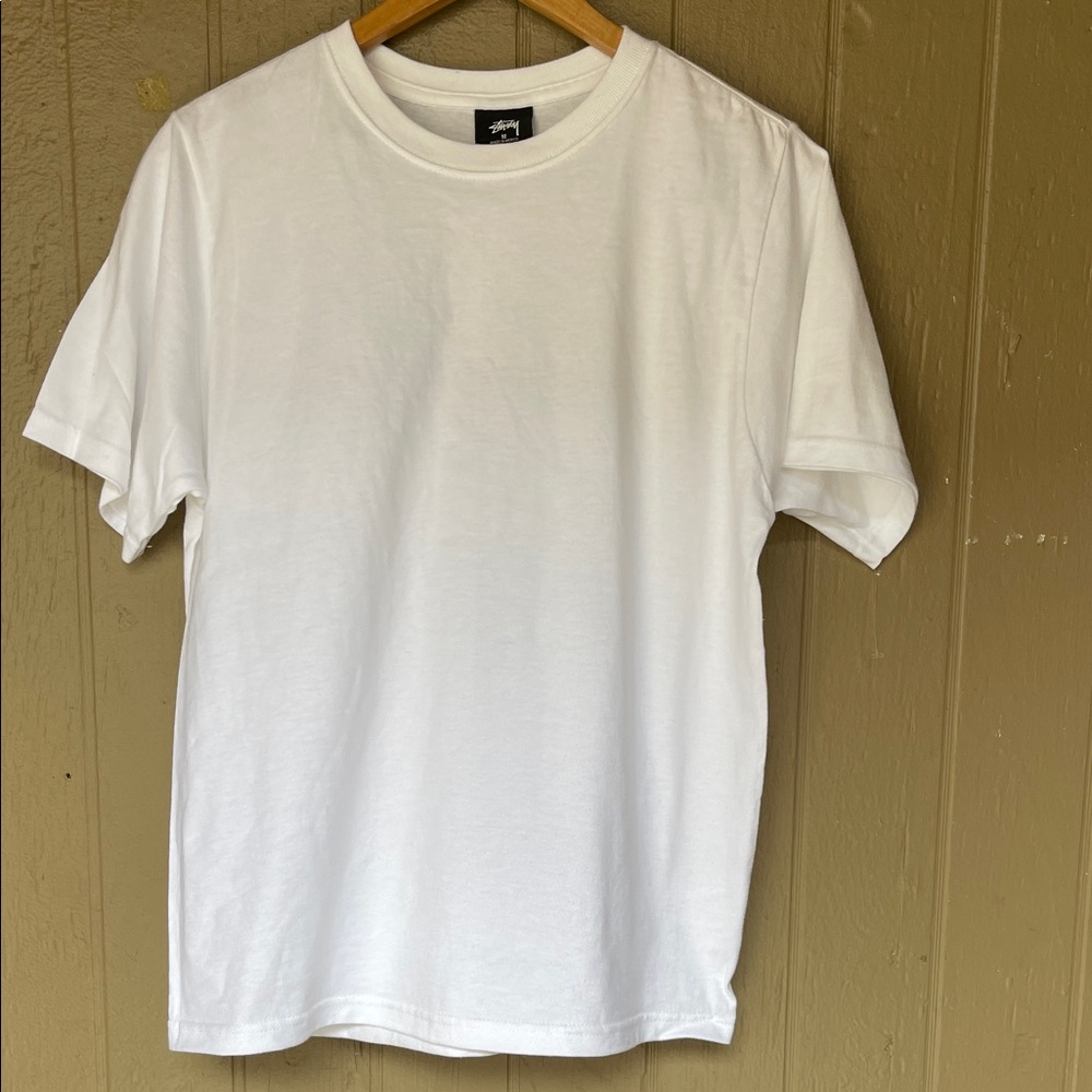 Stussy Basic White Short Sleeve Tee